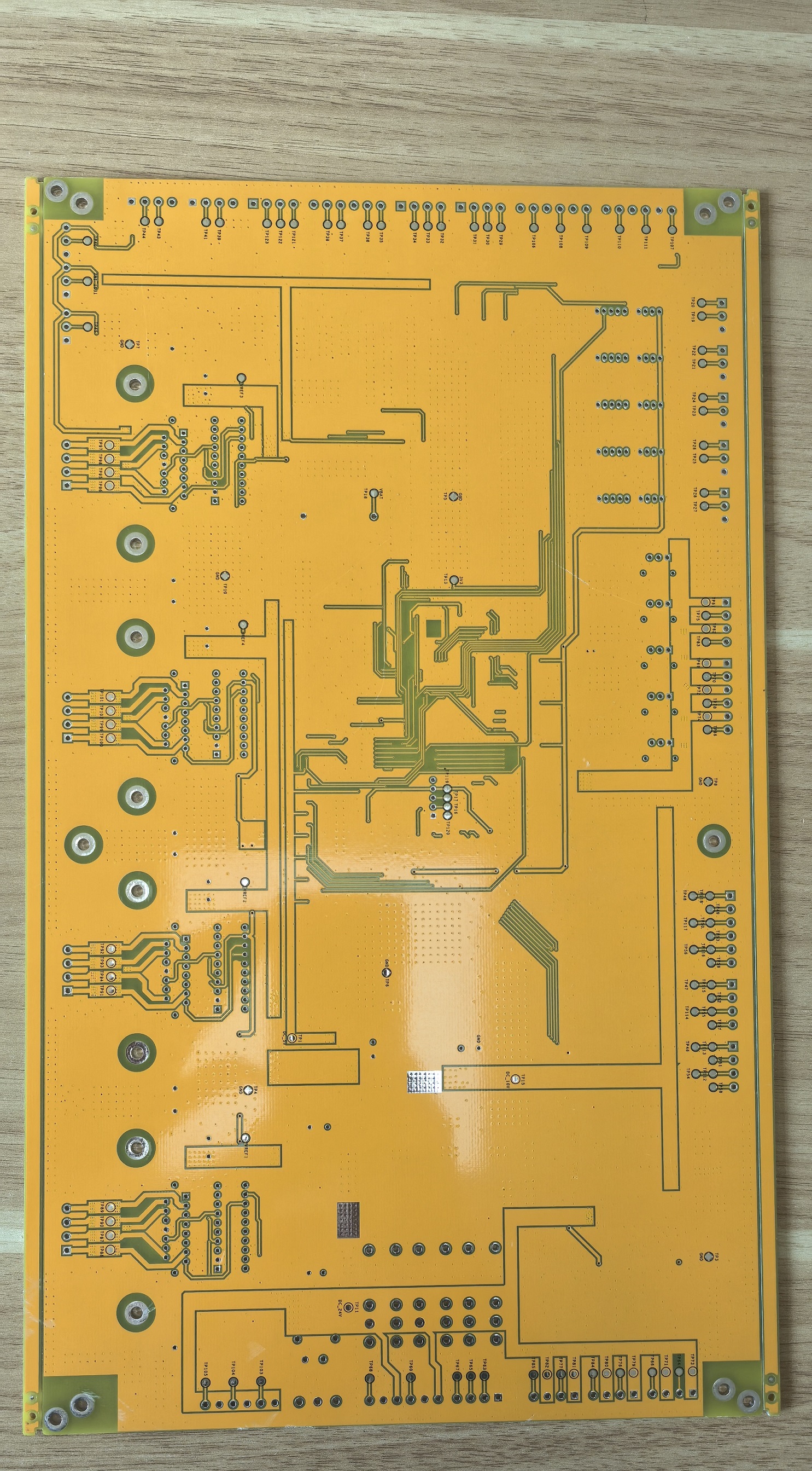 Yellow PCB Double Sided PCB - 2 Layer Printed Circuit Boards 