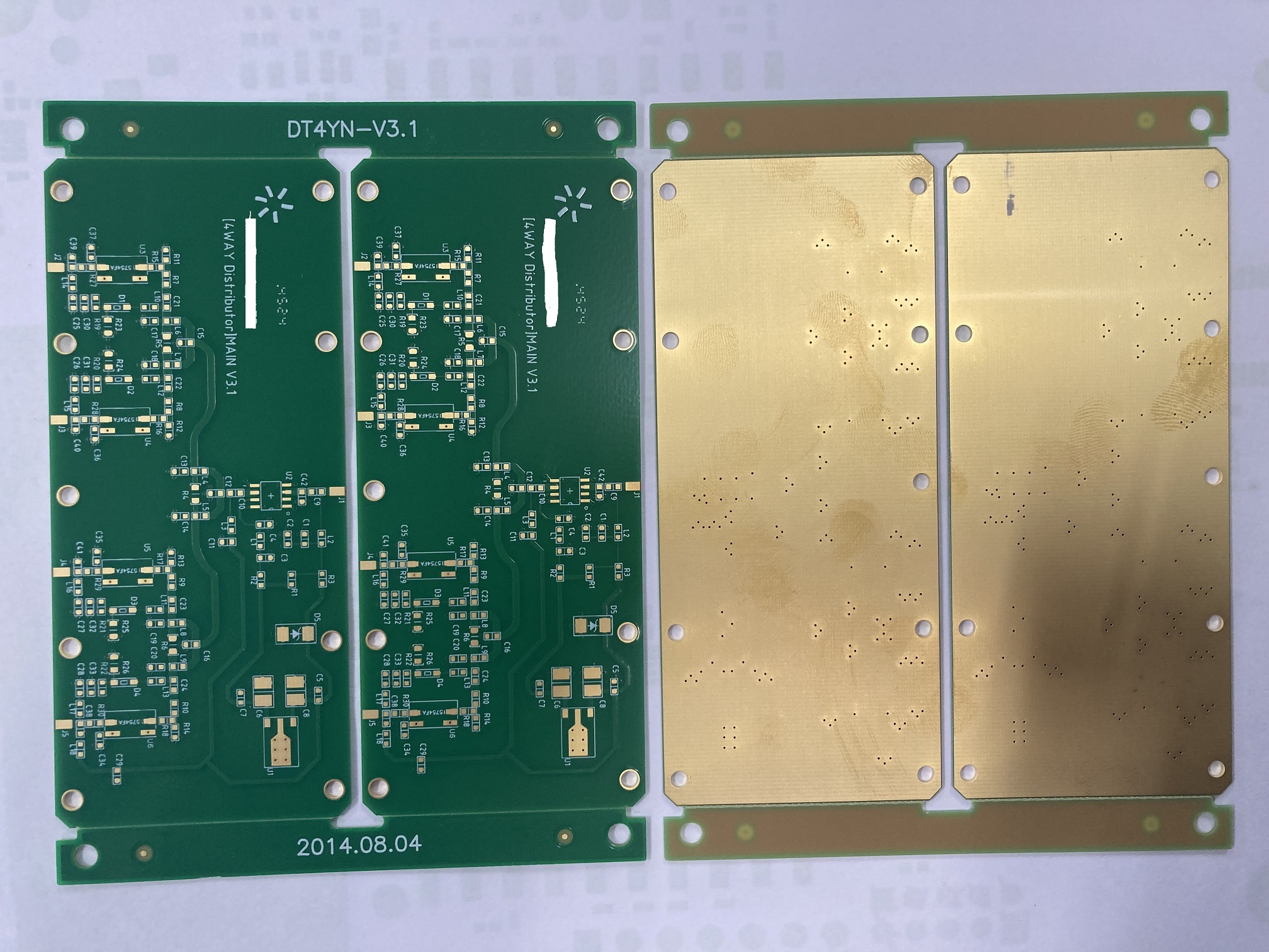 Higher Density Lighter Weight  Multi layers PCB Complex electrical applications 